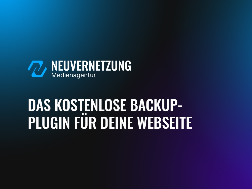 Blogartikel Thumbnail - Das kostenlose Backup-Plugin für deine Webseite