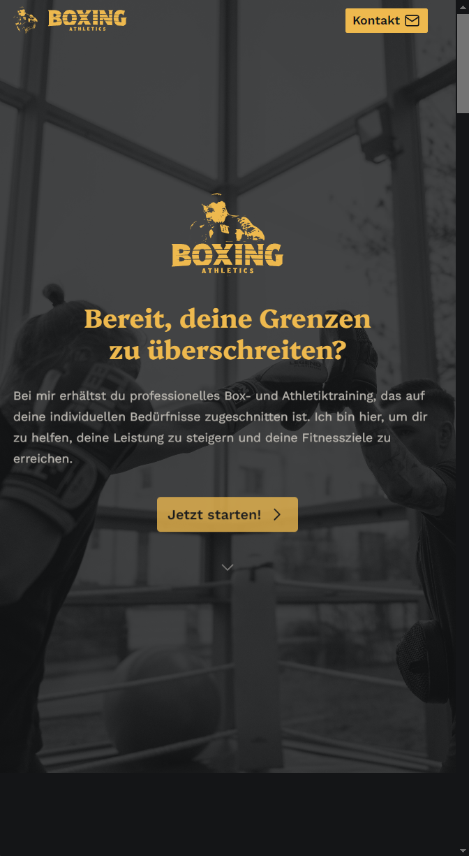 Vorschau der Webseite Boxing-Athletics.de